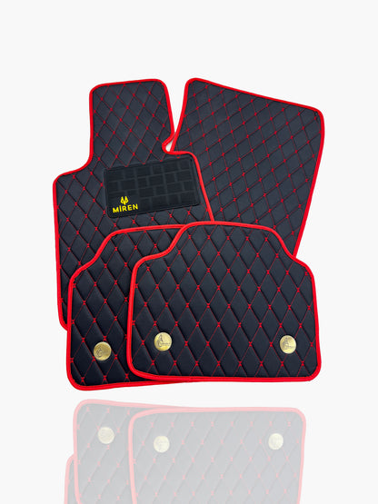 Diamond Stitching Flat Car Mats for Subaru Outback