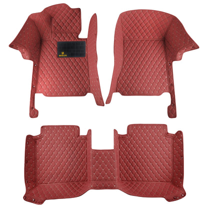 Diamond Stitching Full Coverage Car Mats For Mitsubishi