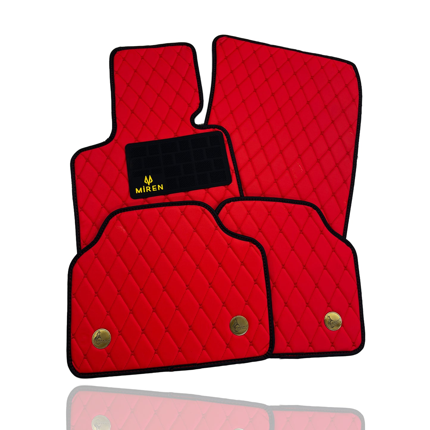 Diamond Stitching Flat Car Mats for Subaru Outback
