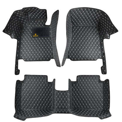 Diamond Stitching Full Coverage Car Mats For Mitsubishi