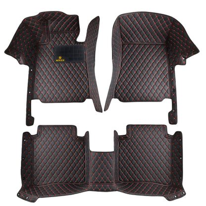 Diamond Stitching Full Coverage Car Mats For Mitsubishi