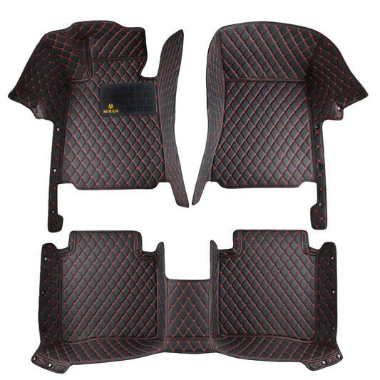 Diamond Stitch Full Coverage Car Mats For Suzuki