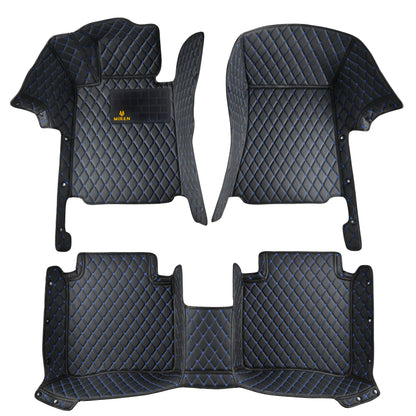 Diamond Stitching Full Coverage Car Mats For Mitsubishi