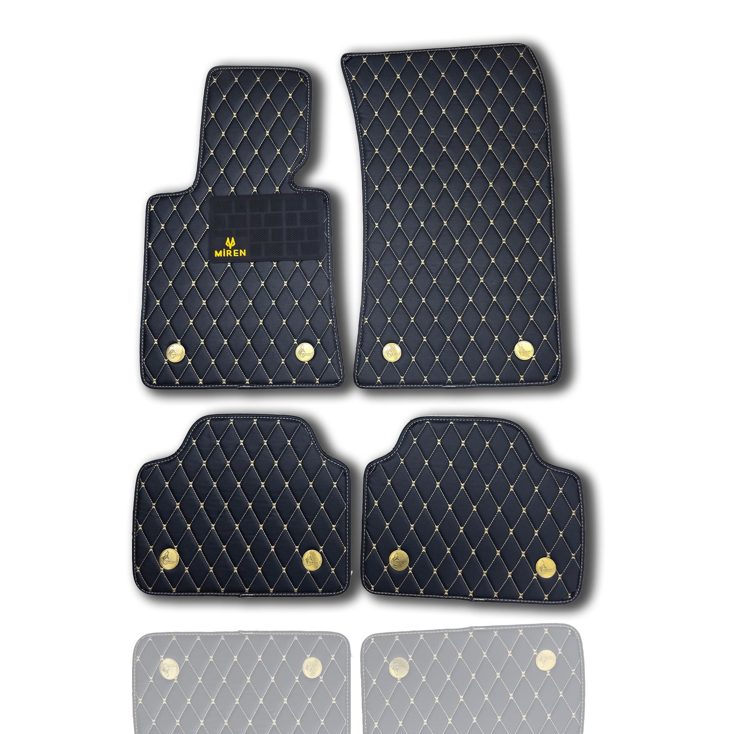 Diamond Stitching Flat Car Mats for Subaru Outback