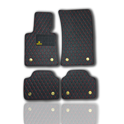 Diamond Stitching Flat Car Mats for Subaru Outback