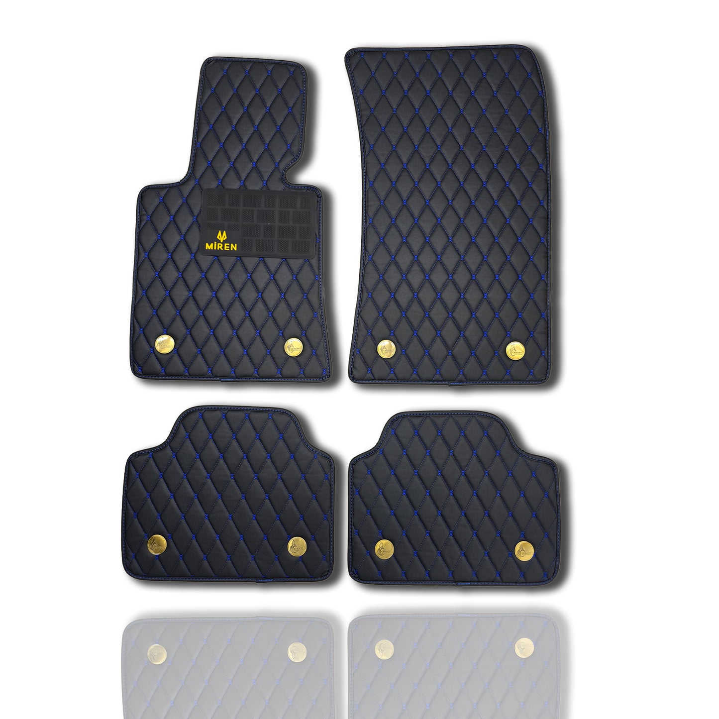 Diamond Stitching Flat Car Mats for Subaru Outback