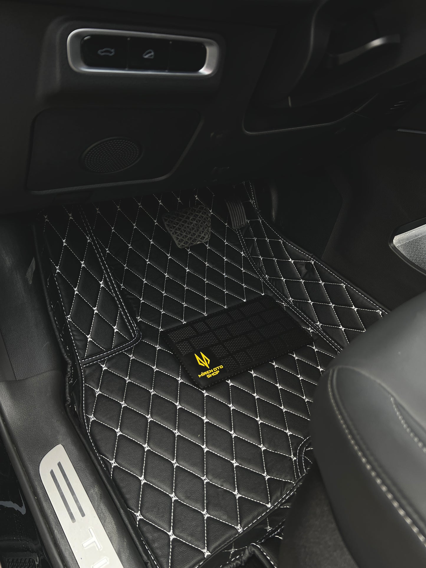 Diamond Stitching Deep Dish Car Mats for Nissan X-Trail Miren