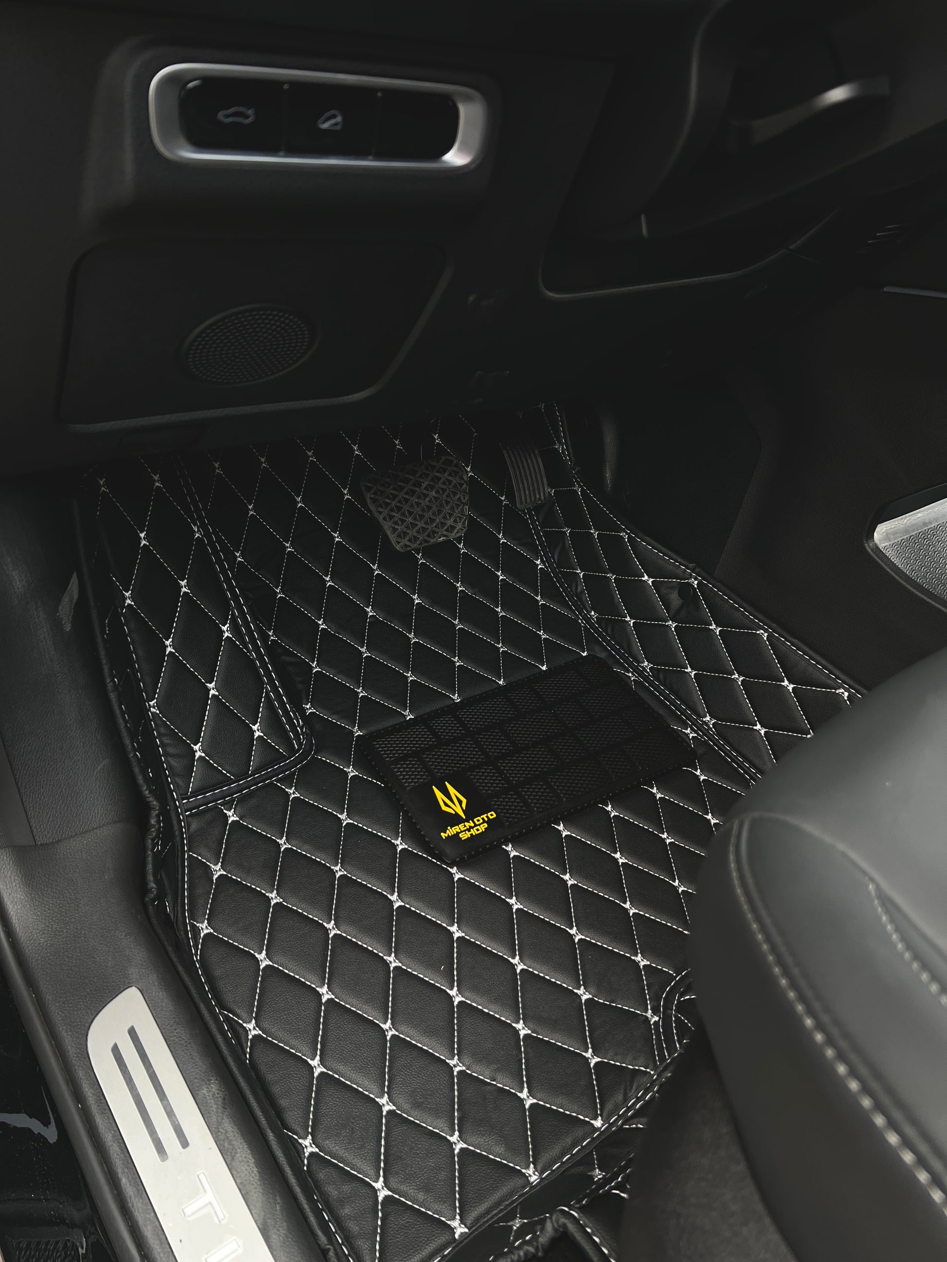 Diamond Stitching Deep Dish Car Mats for Nissan X-Trail Miren