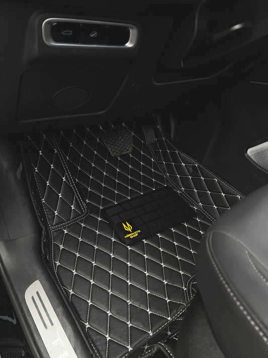 Diamond Stitching Deep Dish Car Mats for Nissan X-Trail Miren